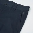 【ROBERTA 諾貝達】合身版 條紋風采 純棉休閒褲(藍色)