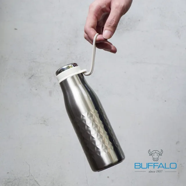 【Buffalo 牛頭牌】晶鑽巧提瓶500cc