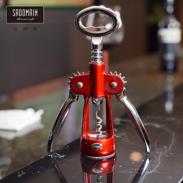 【仙德曼 SADOMAIN】鋅合金羽翼紅酒開瓶器(開瓶器/開瓶神器)