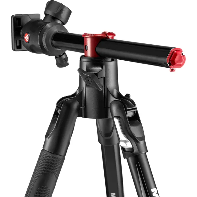 【Manfrotto 曼富圖】Befree GT XPRO 鋁合金反折式三腳架套組(公司貨 MKBFRA4GTXP-BH 橫置中軸)