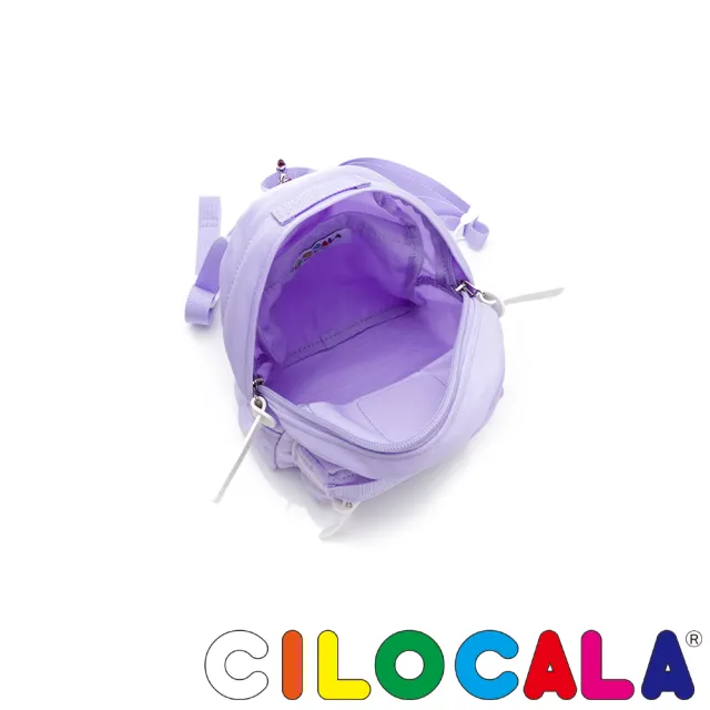 【CILOCALA】亮彩尼龍防潑水後背包-迷你(薰衣草紫)