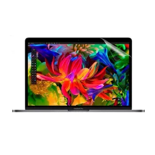 【百寶屋】MacBook Pro Retina 15吋Touch bar高透5H螢幕保護貼(A1707)