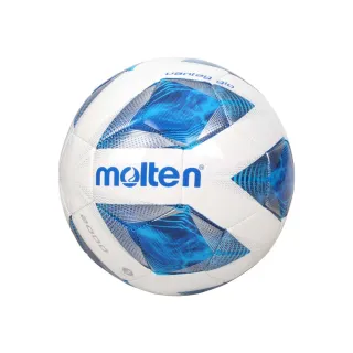 【MOLTEN】#3合成皮足球-訓練 3號球 兒童足球 亮皮 白藍銀(F3A2000)
