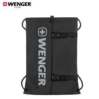 【WENGER 威戈】618 XC Fyrst束口後背袋/黑色(610167)