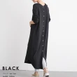 【MsMore】韓國設計師簡約氣質洋裝式長外套#107606(4色)