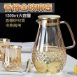 【COMET】香檳金耐熱鑽石玻璃壺1500ml(BY-TB14)