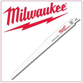 【Milwaukee 美沃奇】12”軍刀鋸片組/多用途專用/5入(48-00-5711)