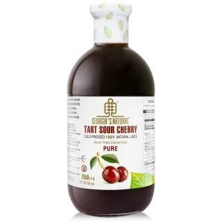 【Georgia】酸櫻桃原汁750ml/瓶(100%液態蔬果原汁原液)