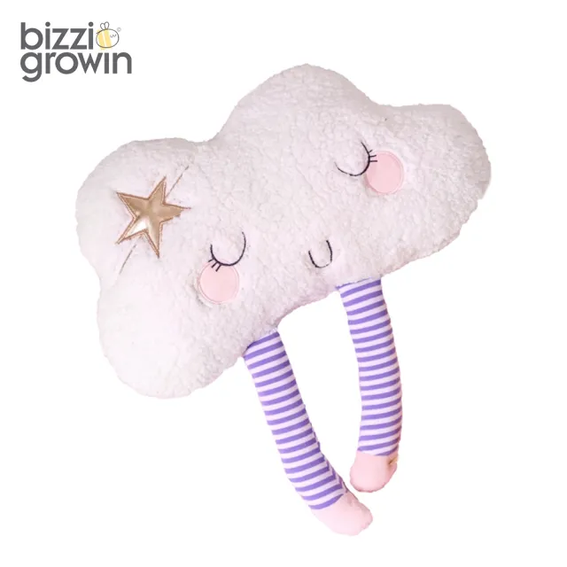 【BizziGrowin 官方直營】雲朵造型抱枕(2款)
