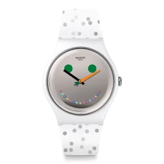 【SWATCH】New Gent 原創系列手錶 ISIDOR 2017耶誕雪人限量版 瑞士錶 錶(41mm)
