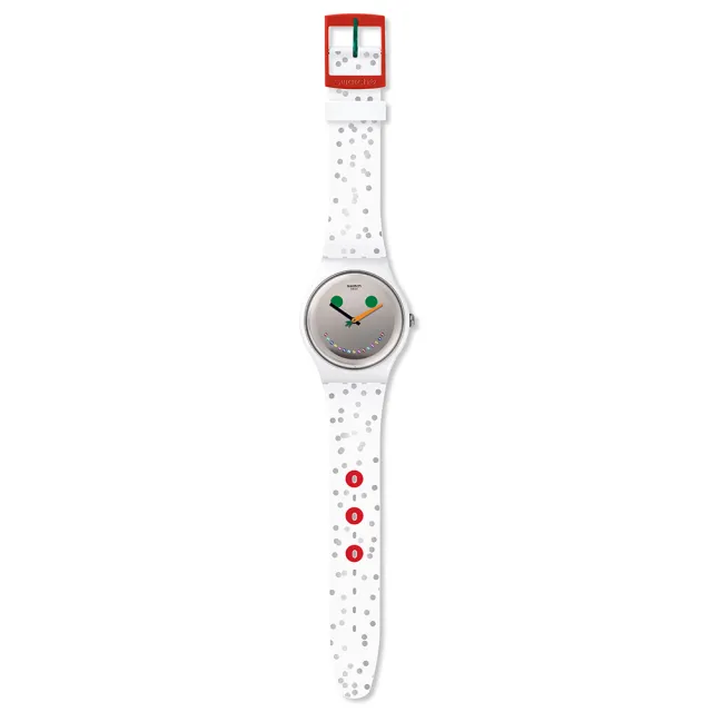 【SWATCH】New Gent 原創系列手錶 ISIDOR 2017耶誕雪人限量版 瑞士錶 錶(41mm)
