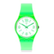【SWATCH】原創系列手錶 ELECTRIC FROG 電光綠 瑞士錶 錶(34mm)