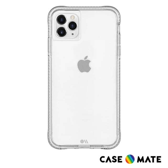 【CASE-MATE】美國 Case-Mate iPhone 11 Pro Tough+ 環保抗菌防摔加強版手機保護殼 - 透明