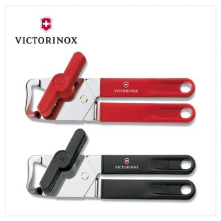 【VICTORINOX 瑞士維氏】開罐器 紅/黑(7.6857/7.6857.3)