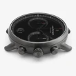【Nordgreen】ND手錶 先鋒 Pioneer 42mm 深空灰殼×黑面 極夜黑純素皮革錶帶(PI42GMVEBLBL)