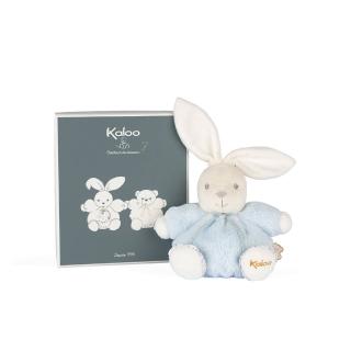 【KALOO】Kaloo Perle 小花兔兔玩偶(小-粉藍)