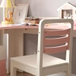 【hoi! 好好生活】林氏木業童趣貓咪兒童學習椅EA1W-粉白色