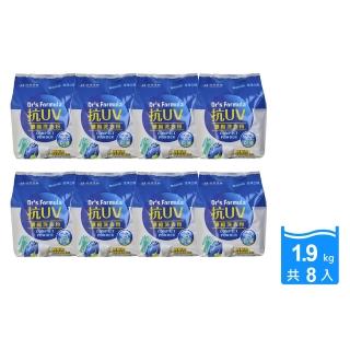 【臺塑生醫】Dr’s Formula抗UV抗菌濃縮洗衣粉1.9kg(8包入)