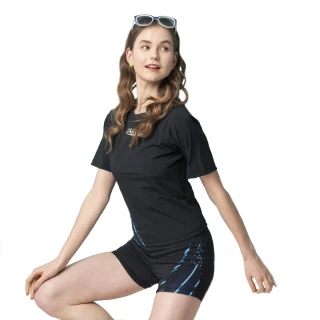 【SARBIS】時尚流行二件式短袖泳裝(NO.B9220178加大尺寸)