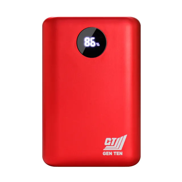 【GENTEN】10000型 PD快充+QC3.0快充極速行動電源 -T10000