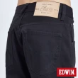 【EDWIN】男裝 加大碼-B.T二貼保溫直筒長褲(黑色)