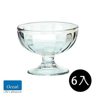 【WUZ 屋子】Ocean 直紋冰淇淋杯(6入組)