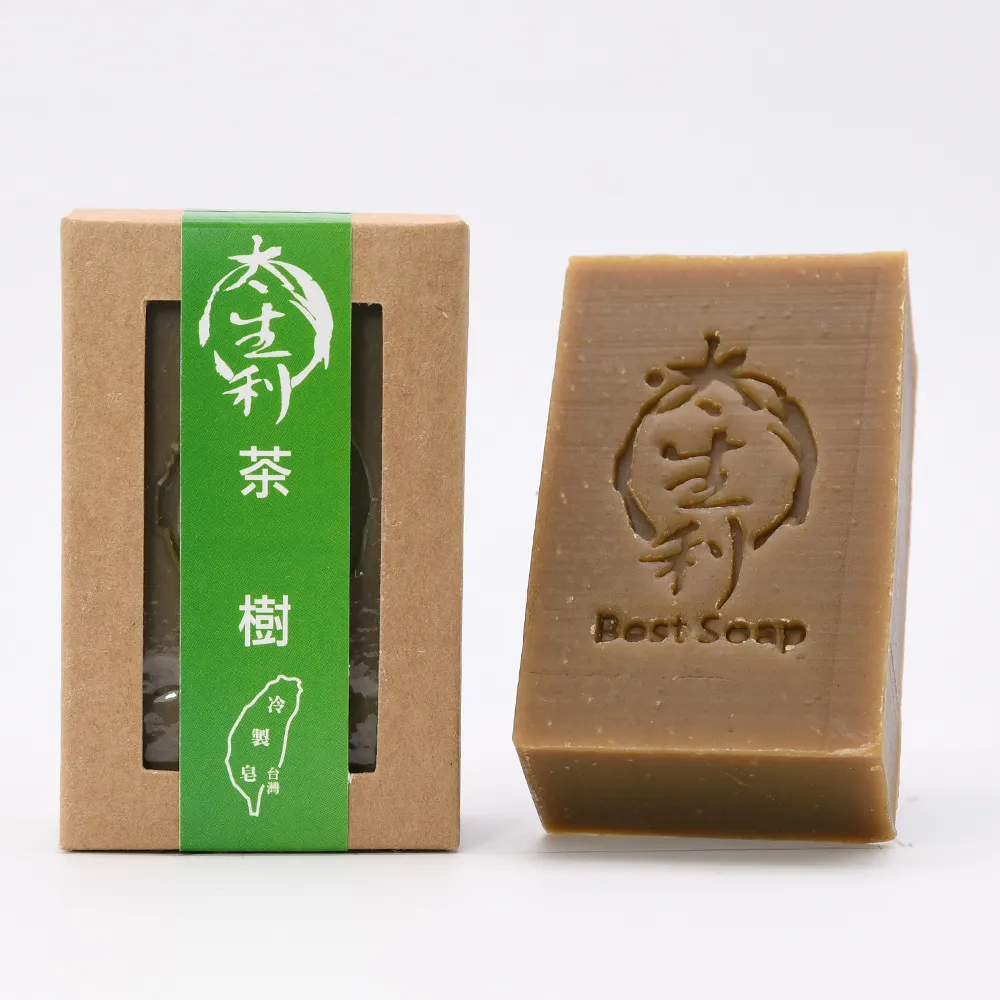 【太生利】100%台灣冷製茶樹手工皂100g