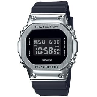 【CASIO 卡西歐】G-SHOCK 經典系列 耐衝擊構造電子手錶 情人節 禮物(GM-5600-1)
