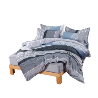 【Osun】棉質四件床包被套組多款任選(雙人加大/CE324)