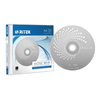 【RITEK錸德】M-DISC千年光碟 4x BD-R 25GB/單片盒裝5入