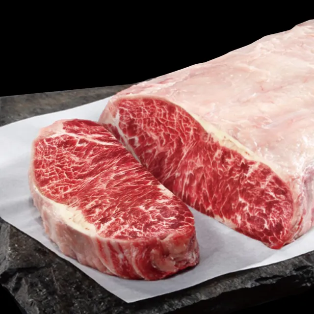 【豪鮮牛肉】澳洲調理雪花紐約克牛排6片(200g±10%/片)