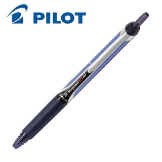 【PILOT 百樂】V5按鍵式鋼珠筆 深藍(2支1包)