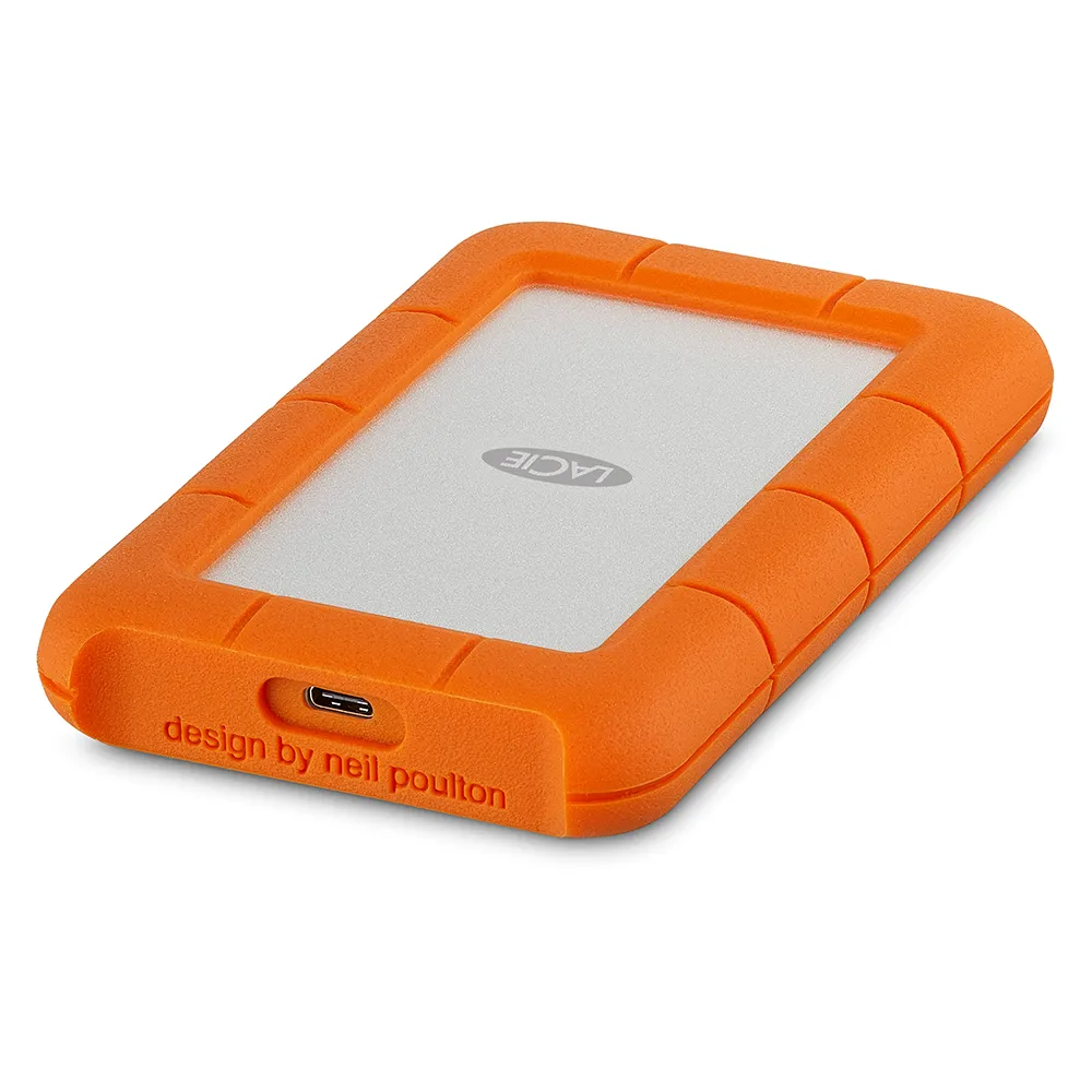 【LaCie 萊斯】Rugged USB-C USB3.0 2TB 行動硬碟(STFR2000800)