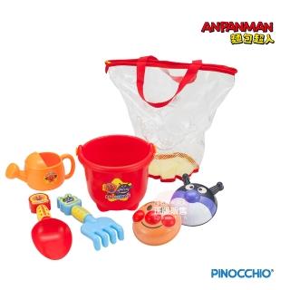 【ANPANMAN 麵包超人】官方商店 麵包超人 繽紛可攜式沙堆組