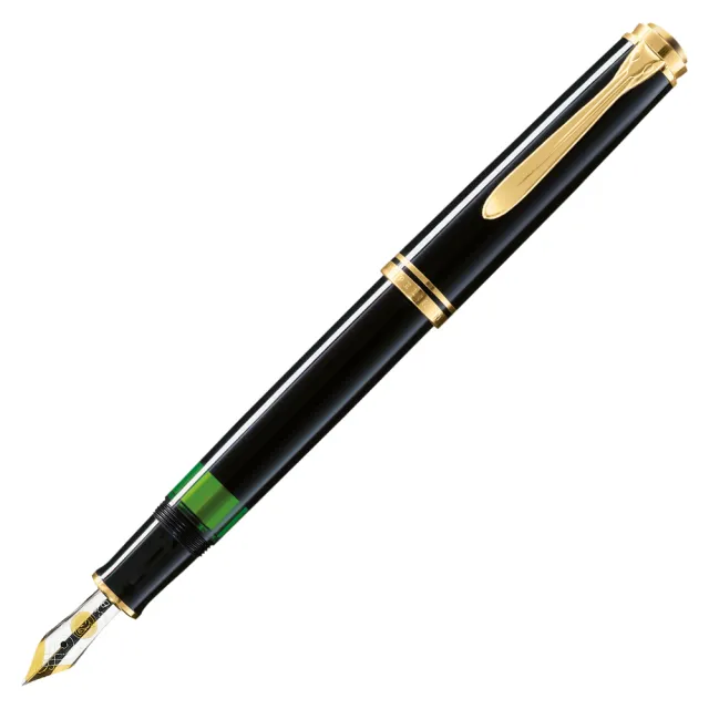 【Pelikan】百利金 M400 黑色鋼筆(送原廠4001大瓶裝墨水)