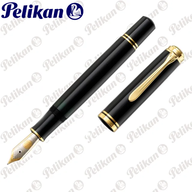 【Pelikan】百利金 M800 黑色鋼筆(送原廠4001大瓶裝墨水)