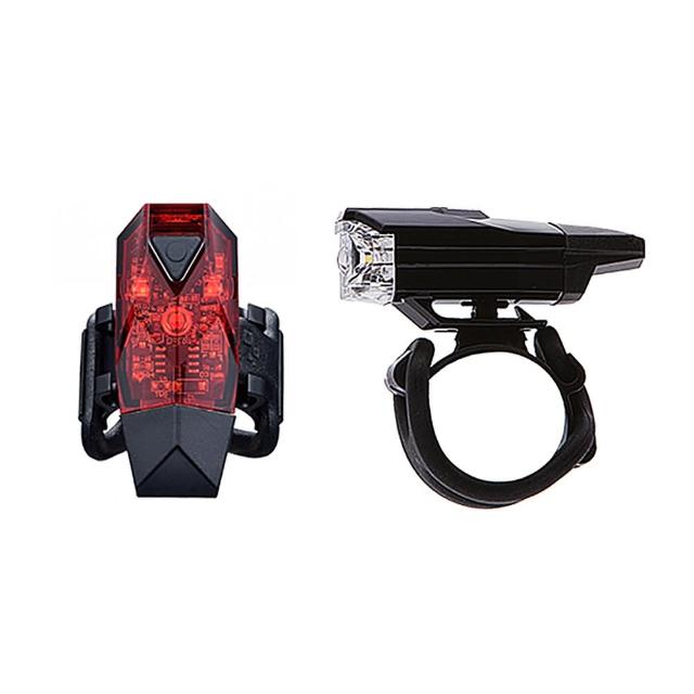 【INFINI】前燈+後燈 燈組I-6161 20(單車燈、LED自行車燈、車前燈、車尾燈、腳踏車燈)