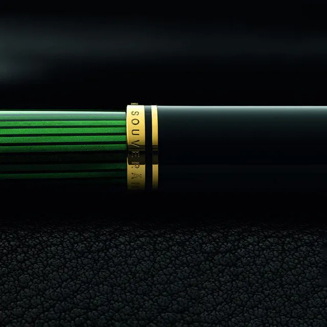【Pelikan】百利金 M600 綠色鋼筆(送原廠4001大瓶裝墨水)