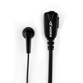 【HORA】無線電對講機專用K型耳塞式耳機麥克風(HR-802)