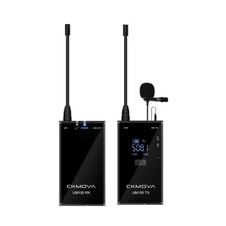 【CKMOVA麥克風】UM100 Kit1 RX+TX 一對一無線麥克風套組(勝興公司貨)