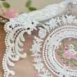 【BonBon naturel】法式輕甜刺繡玫瑰蕾絲餐墊/飾品墊-2入(多種顏色可挑選)