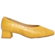 【Ann’S】豆腐岩-顯瘦V口方頭低跟鞋3.5cm(黃)