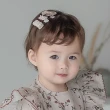 【Happy Prince】韓國製 Mellow女嬰兒童髮夾3件組(蝴蝶結雛菊小花女童髮飾)