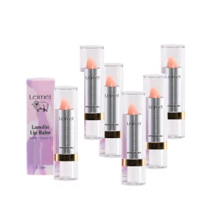 【澳洲 Natures Care-Leimei】綿羊油護唇膏含維他命E(3.7gm/條 6 入組)