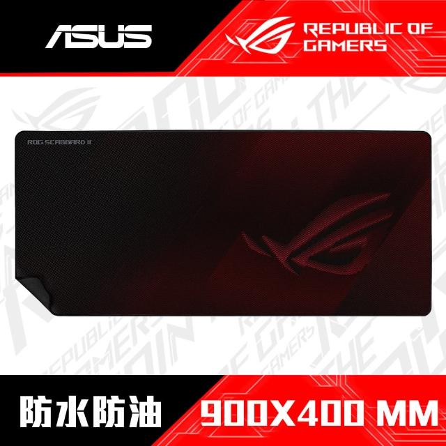 【ASUS 華碩】ROG SCABBARD II 鼠墊