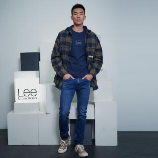 【Lee 官方旗艦】男裝 牛仔褲 / 706 低腰合身窄管 深藍洗水 / Urban Riders / 四面彈 系列(LL20004198Y)