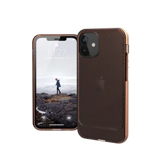 【UAG】(U) iPhone 12 mini 耐衝擊保護殼-亮透橘