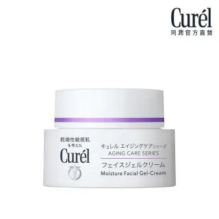 【Curel 珂潤官方直營】逆齡彈潤水凝霜(40g)