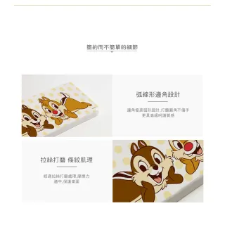 【Disney 迪士尼】迪士尼Disney 奇奇蒂蒂 硬式珪藻土 洗漱墊 漱口杯架 硅藻土(尺寸:24X8X0.9CM)
