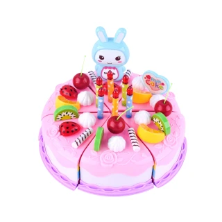 【JoyNa】蛋糕切切樂 DIY拼裝玩具(扮家家酒)